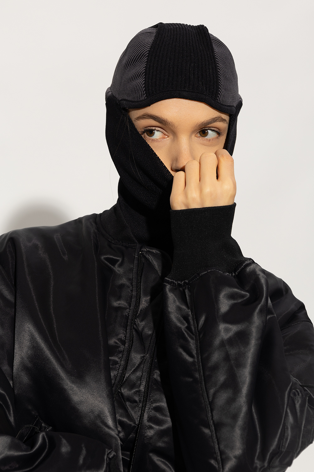 Black Balaclava with logo Y-3 Yohji Yamamoto - Vitkac Canada